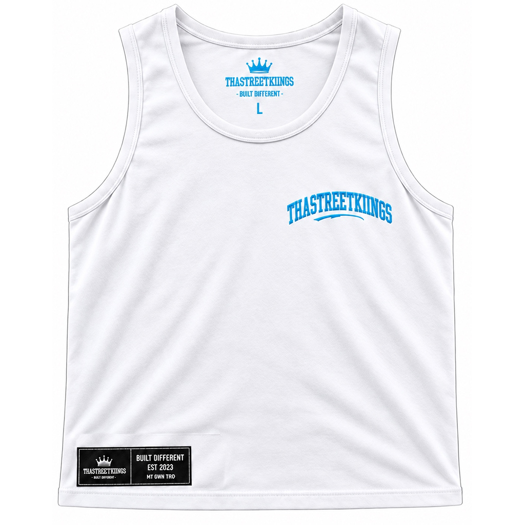 “Locked In” Oversized Singlet — 300 GSM