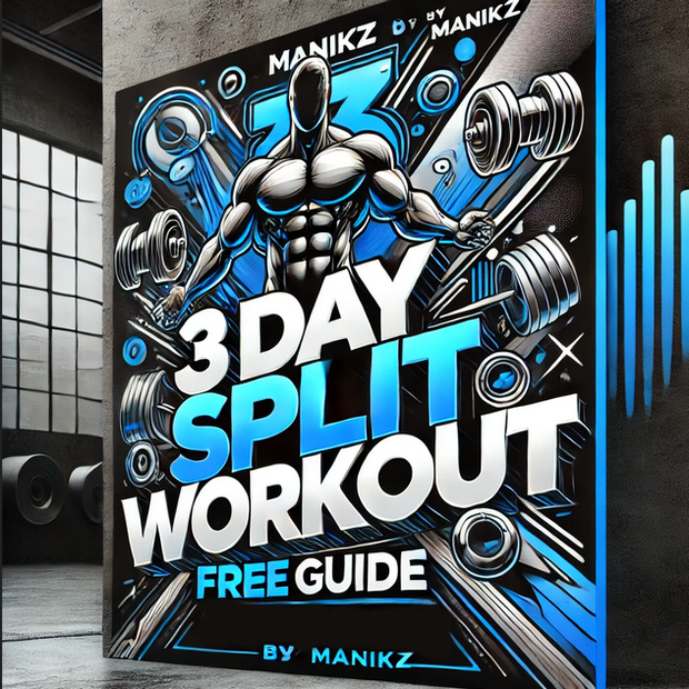 3 DAY SPILT WORKOUT -  FREE GUIDE