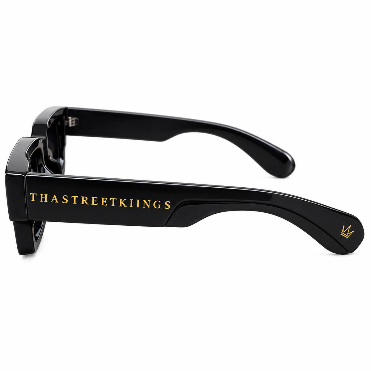SOVEREIGN Sunglasses — Black / Gold